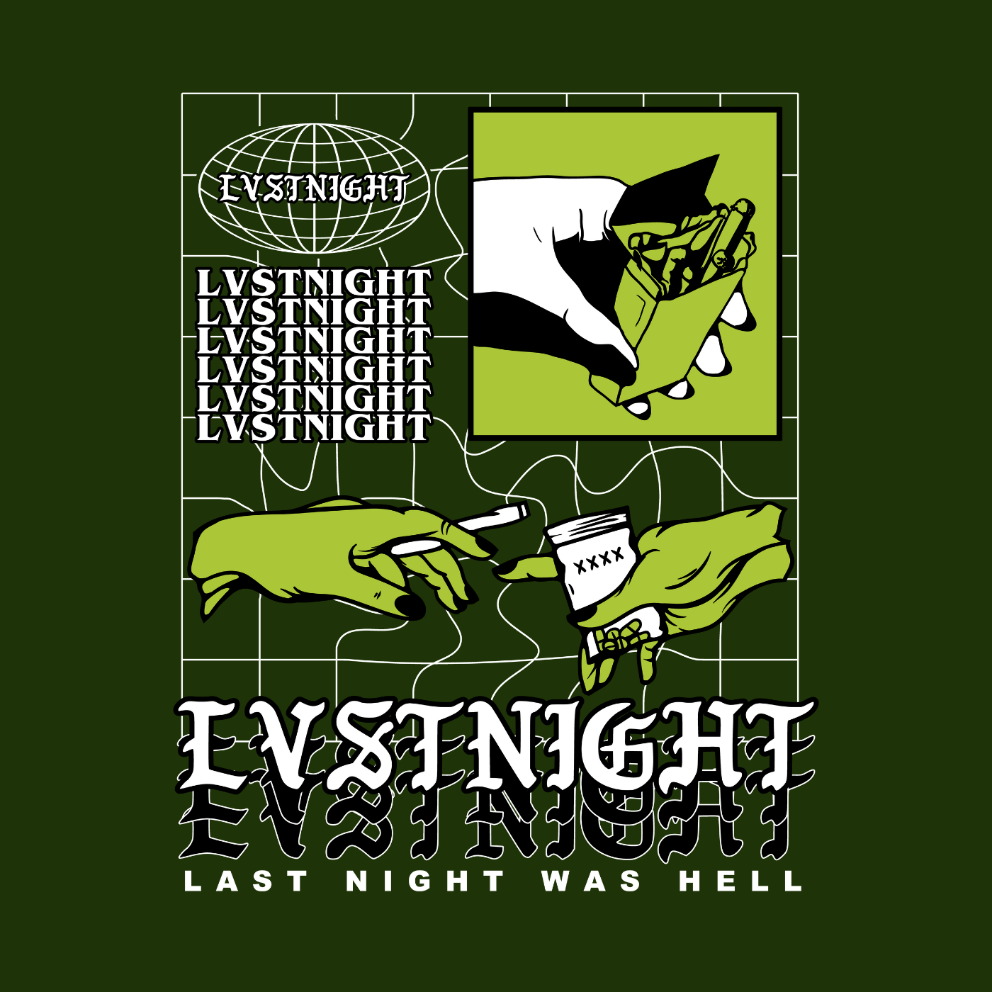 Indie Artist Music Review – EP – Last Night Was Hell by LVSTNIGHT